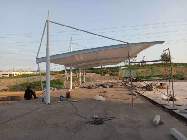 定制膜結構車棚廠家